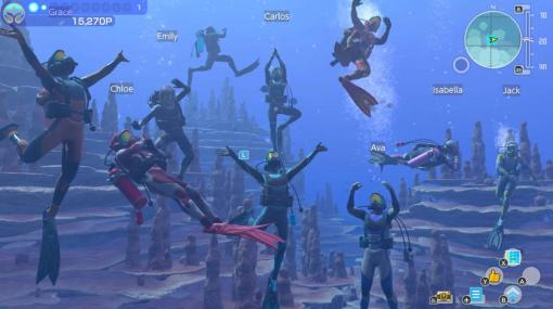 マルチプレイ対応ダイビングゲーム『フォーエバーブルー ルミナス』Nintendo Switch向けに発表潜る度に変わる不思議な海域を、最大30人で探索
