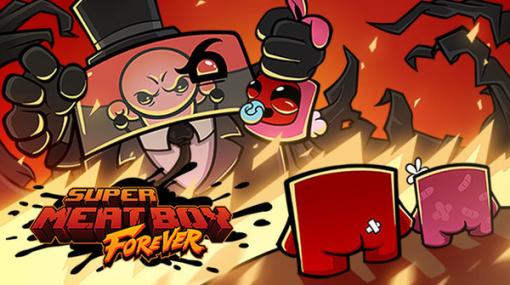 【PC版無料配布開始】高難度血みどろ2Dアクション『Super Meat Boy Forever』Epic Gamesストアにて