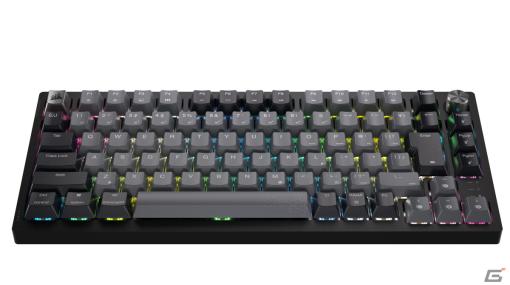 CORSAIRの75％ゲーミングキーボード「K65 PLUS WIRELESS」にシックな新色が登場！英語・日本語配列モデルがラインナップ