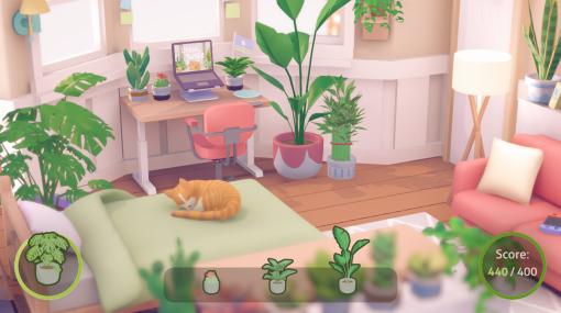 小さなアパートを植物で飾るリラックスゲーム「Urban Jungle」，デモ版を配信開始。植物好きのヒロインのライフストーリーを追う