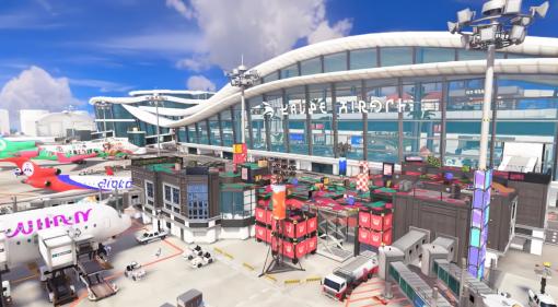 「スプラ3」新ステージ「カジキ空港」の詳細公開！ 各所にプロペラでステージが移動するギミック