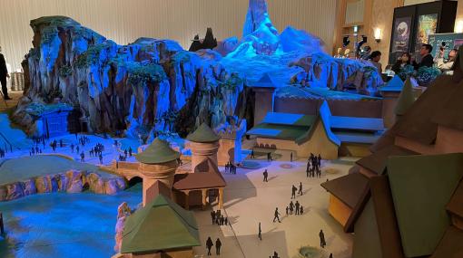 東京ディズニーシーの新エリア「ファンタジースプリングス」1/25スケール模型が公開！ 各エリアの様子がお披露目「フローズンキングダム」や「ラプンツェルの森」など