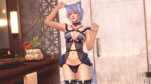 「DOAXVV」しずくの新SSR水着「宵待銀狐」が登場！ふわふわな耳と尻尾をもつ妖狐な女神にぴったりな“毛皮の表現”機能に対応