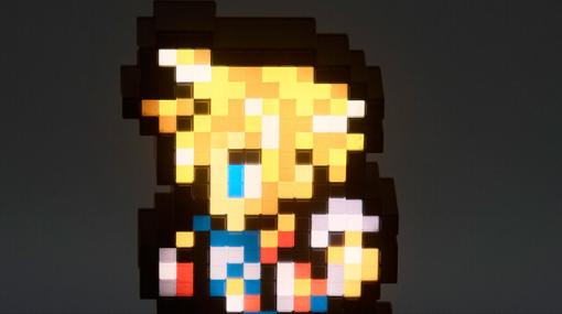 『FF』シリーズのキャラがドット絵のルームライトに！ クラウド、ティナ、ライトニングのピクセライトが6月発売