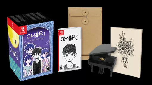 ピアノ型オルゴールや楽譜ブックレット付きの『OMORI Collector’s Edition』予約受付開始、発送は2024年夏ごろを予定。Nintendo SwitchとPlayStation4に向けて。秘密アイテムも存在する模様