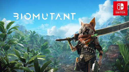 DLC同梱のSwitch版『Biomutant』が5月14日に発売 ケモノの姿をしたミュータントが冒険するオープンワールドアクションRPG