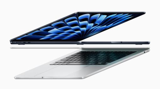 Apple、新型「MacBook Air」を発表！ Pro譲りの「M3」搭載でより高速に