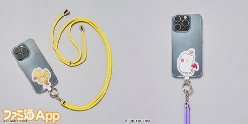 『FF』チョコボ・モーグリ・サボテンダーのスマホ用ショルダーストラップが登場！eSTOREサイトにて予約受付中