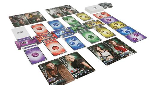 「ファイナルファンタジーVIIリメイク ボードゲーム マテリアハンター」が発売！クラウドたちのカードを使ってマテリアを奪いあう対戦型ゲーム