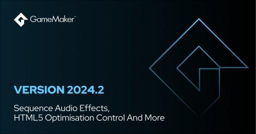 2D向けゲームエンジン「GameMaker」が2024.2にアップデート。Reverbなどのオーディオエフェクト追加が便利に、空きメモリ容量をリアルタイムに表示するデバッグメニューも追加