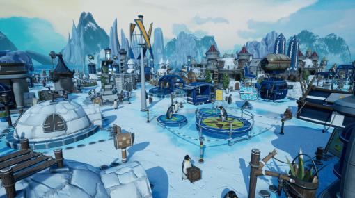 ペンギンの街づくりシミュレーションゲーム『United Penguin Kingdom』が発売開始。アザラシやシャチから食料を守りつつ、ゲームセンターやスケートリンクを建設してペンギンの集落を繁栄に導く