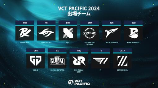 VALORANT公式アジア大会「VCT Pacific Stage1＆2」の大会スケジュールが公開。ZETA，DFMの初戦は4月6日に予定