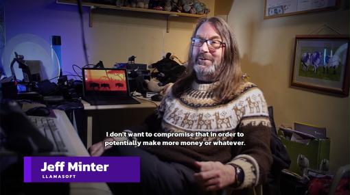 ジェフ・ミンター氏のゲームを詰め込んだインタラクティブドキュメンタリー「Llamasoft: The Jeff Minter Story」リリース