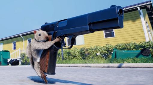 リスが銃をぶっ放す『Squirrel with a Gun』最新トレイラー！ ラジコンカーでドライブもしちゃう