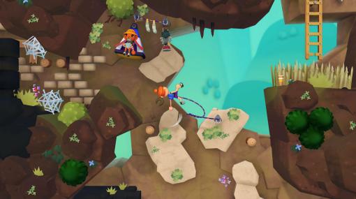 協力プレイ対応物理山登りアクション『Surmount: Little Climbers on a Big Adventure』5月9日配信へ。両手を使いロープも駆使して、険しい山をひたすら登る