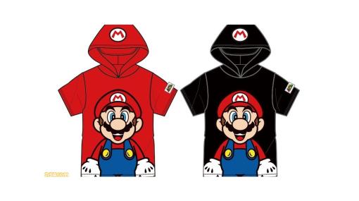 『スーパーマリオ』Tシャツ＆パジャマがしまむらで明日（3/23）発売。マリオやヨッシーを大胆にプリントしたフード付きTシャツがかわいい