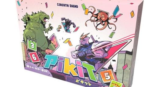 怪獣大決戦カードゲーム「ピキット」日本語版が2024年4月上旬に発売！ダイスを振って「カイジュウ」や「メカ」を召喚しよう
