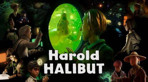 10年の年月をかけて手作業で制作されたストップモーション風アニメで描く。ADV「Harold Halibut」，4月16日リリース