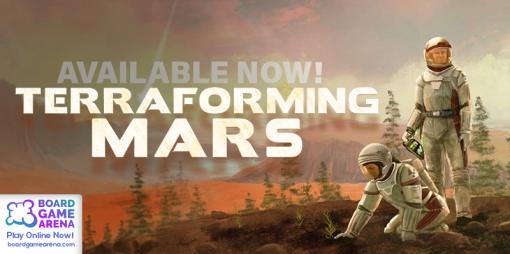 「テラフォーミング・マーズ」がボードゲームアリーナに正式実装へ。200種以上のカードを駆使して火星の地球化に挑む，人気の重量級ボドゲ
