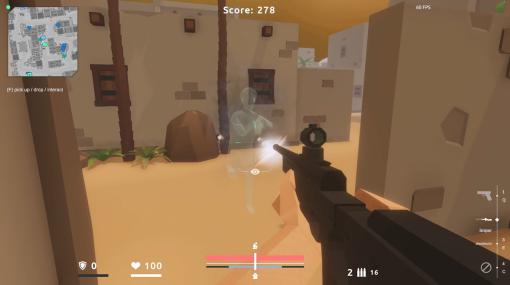 透明対戦FPS『Stealth Gun』発表。みんな透明な世界で、装備を駆使して姿を暴く人探し銃撃戦