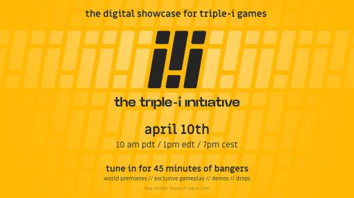『Slay the Spire』や『Risk of Rain 2』などの大手インディースタジオが集結するショーケース「The Triple-i Initiative」が4月11日午前2時に配信へ