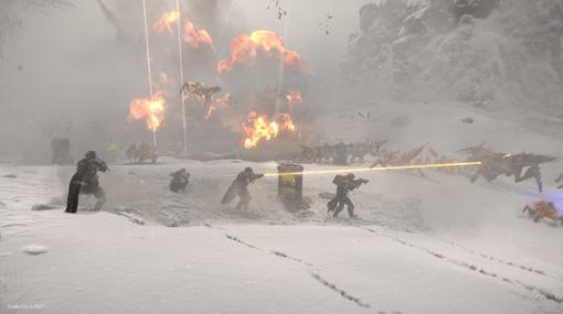 『Helldivers 2』自然災害に吹雪や砂嵐追加のアップデート配信―レベルキャップの解放や武器ダメージなどバランス調整も