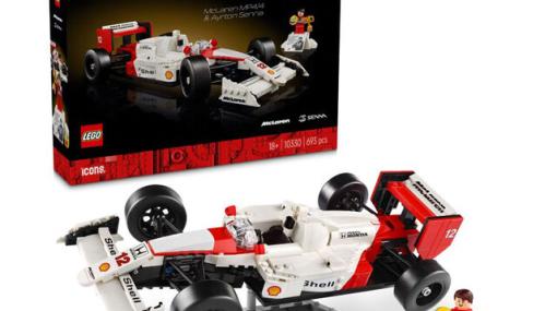 【大人向けレゴ】大人気の『マクラーレンMP4/4＆アイルトン・セナ』が今なら買える。不朽の名車と伝説のドライバーを《LEGO（レゴ）》で再現！