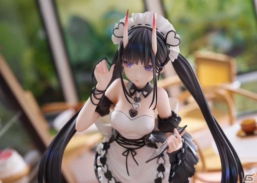 「アズレン」より「能代 氷は少なめに？」1/7スケールフィギュアの予約受付開始！「微笑み」フェイスパーツ付きのあみあみ限定版も