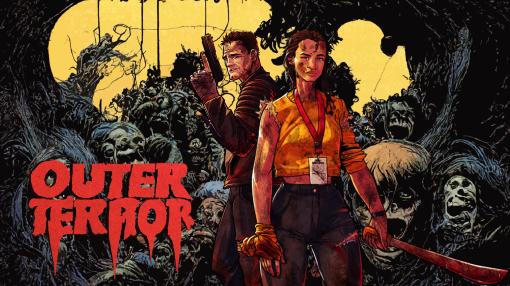 1980〜1990年代のB級ホラー映画をオマージュしたローグライクアクションSTG「Outer Terror」，4月12日配信決定