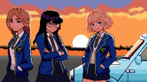 恐ろしい化け物に女学生が立ち向かう！ドット絵見下ろしホラー『Feed』Steamページ公開