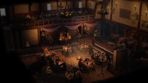 中世傭兵RPG『Wartales』にてやたら本格的な“酒場経営シムDLC”4月18日配信へ。過酷な世界からガラリと変わり、賑やか酒場運営