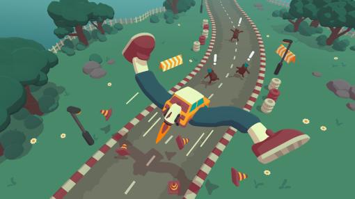 足の生えた謎の車でステージを駆け抜けるカオスで可愛いゲーム『WHAT THE CAR?』Steamで体験版が配信開始。デカすぎる足やジェットパックなど、不思議な移動手段を使いこなせ