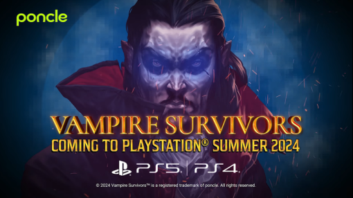 PS5/PS4『Vampire Survivors（ヴァンパイア・サヴァイヴァーズ）』2024年夏に配信決定！コナミ「魂斗羅」とのコラボDLCも発売決定