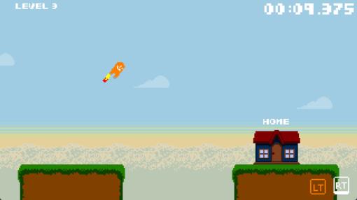 ジェットブーツ帰宅アクション『Fly Me To The Home!』Steamにて体験版公開。空を飛んで帰宅を目指す、困難だが遊びやすい家路