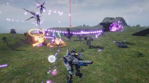 迫りくる敵の群れを撃ちまくれ！ハックアンドスラッシュ系ローグライク3DメカTPS『メックネスト』正式版が公開