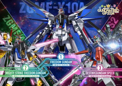 「機動戦士ガンダムSEEDシリーズ」グランプリ2024記念ビジュアルが公開！