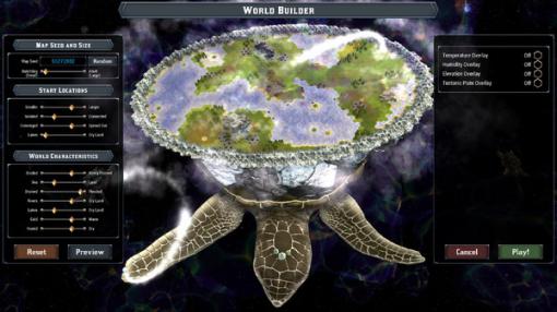 巨大な宇宙亀の背中で文明を反映させるコロニービルダー『World Turtles』正式リリース！