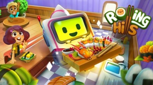 最新鋭の寿司ロボットがレストランを経営する『Rolling Hills』Humble Gamesより6月発売決定！