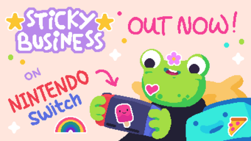 ステッカーをデザインして販売しよう『Sticky Business』国内スイッチ版が配信開始！【Indie World 2024.4.17】