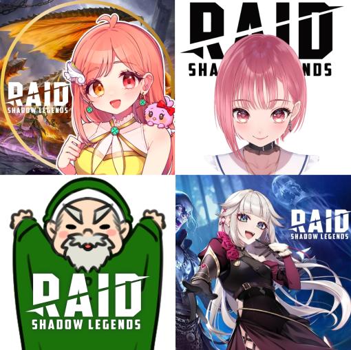 「RAID: Shadow Legends」の公認ストリーマー4人が活動中！　普段の活動やゲームの魅力，お気に入りキャラクターなどを聞いてみた【PR】