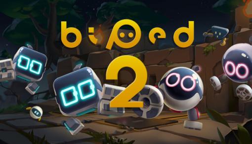 人気の協力パズルアクション続編「Biped 2」が2025年第2四半期に発売へ。4人協力プレイに対応し，オリジナルステージの作成＆共有が可能に