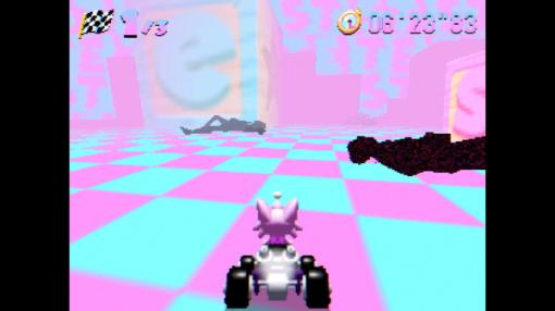 バグった世界を旅する『マリオカート64』風ホラー探索ゲーム『Kitty Kart 64』Steamストアページ公開！