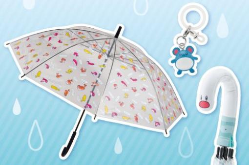 雨の日もポケモンといっしょ！　ウミディグダの傘持ち手カバーなど、各種レイングッズがポケモンセンターに登場