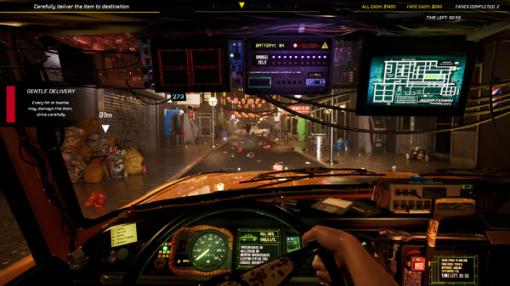 ディストピアの監獄都市を舞台にしたタクシー運転手シム『CyberTaxi: Lunatic Nights』武装タクシーで邪魔する者は轢き、火炎放射で焼いて、プラズマ砲で溶かす【今週のインディー3選】