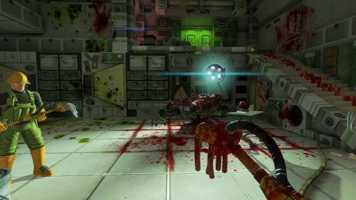 血や肉片まみれの宇宙ステーションを掃除するシミュレーションゲーム『Viscera Cleanup Detail』を375円で買えるセールが開催中。続編となる『Viscera Cleanup Detail 2』も開発中