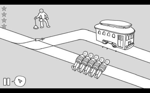 クリティカルな哲学問題や定論で遊ぶ「思考実験シミュレーター」。「トロッコ問題」や「無限の猿」を含む無料デモをプレイしてみる
