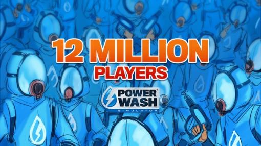 高圧洗浄シム『パワーウォッシュシミュレーター』累計プレイヤー数が1,200万人に！2024年も新コンテンツ続々配信予定