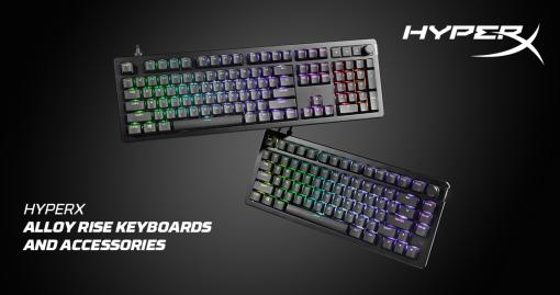 HyperXブランドの新たなキーボードとマウスが販売開始 カスタマイズ性に優れたキーボードと、軽量ワイヤレスマウス