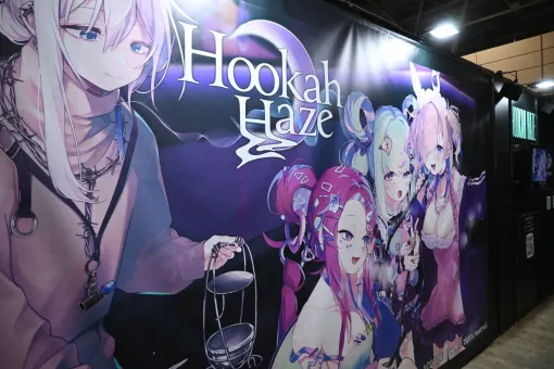 シーシャ（水タバコ）屋を舞台にしたADV「Hookah Haze」，ニコニコ超会議2024のアニプレックスブースで試遊が可能