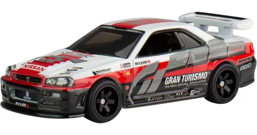 【Hot Wheels（ホットウィール）】『グランツーリスモ7』より“日産スカイラインGT-R”が発売決定。ゲームの特典で登場したペースカー仕様のカラーリングを完全再現！